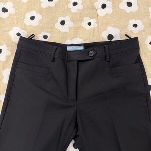 Prada Black Tailored Trousers Slim Leg Italy 44
US size 8